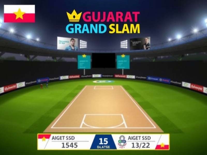 Gujarat Grand Slam Gameplay Screen